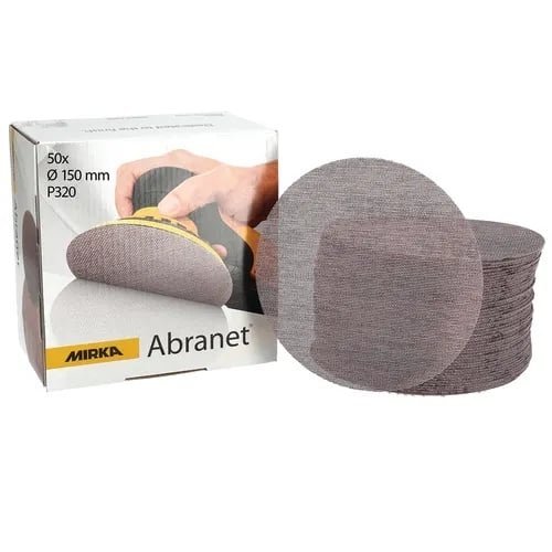 Discuri abrazive Abranet – diametru 150 mm P100– 50 buc/cutie