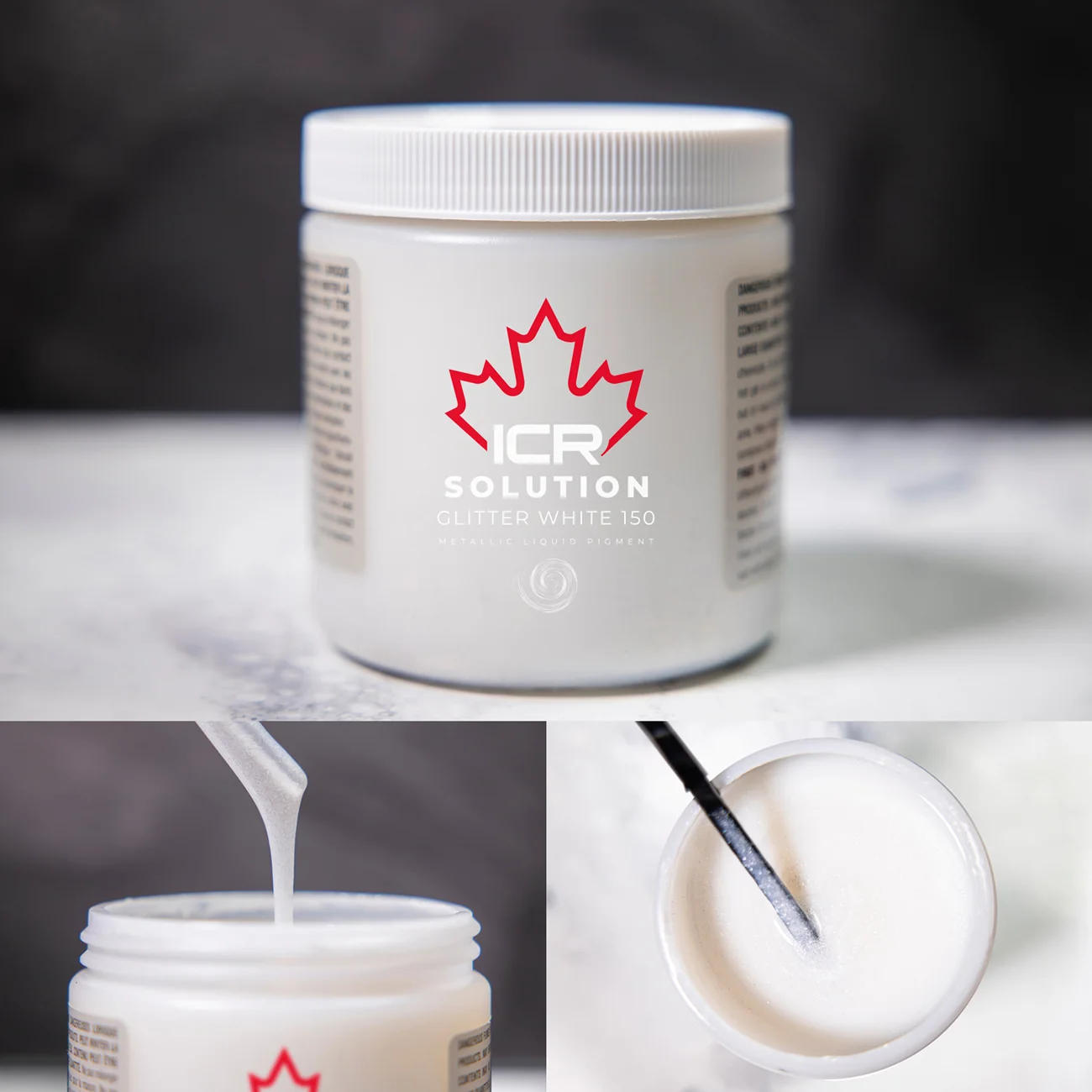Glitter White 150 — te 150